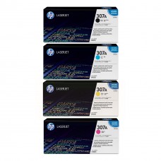   خرطوشة حبر ليزر اصلي اتش بي HP 307A مجموعة 4 الوان .